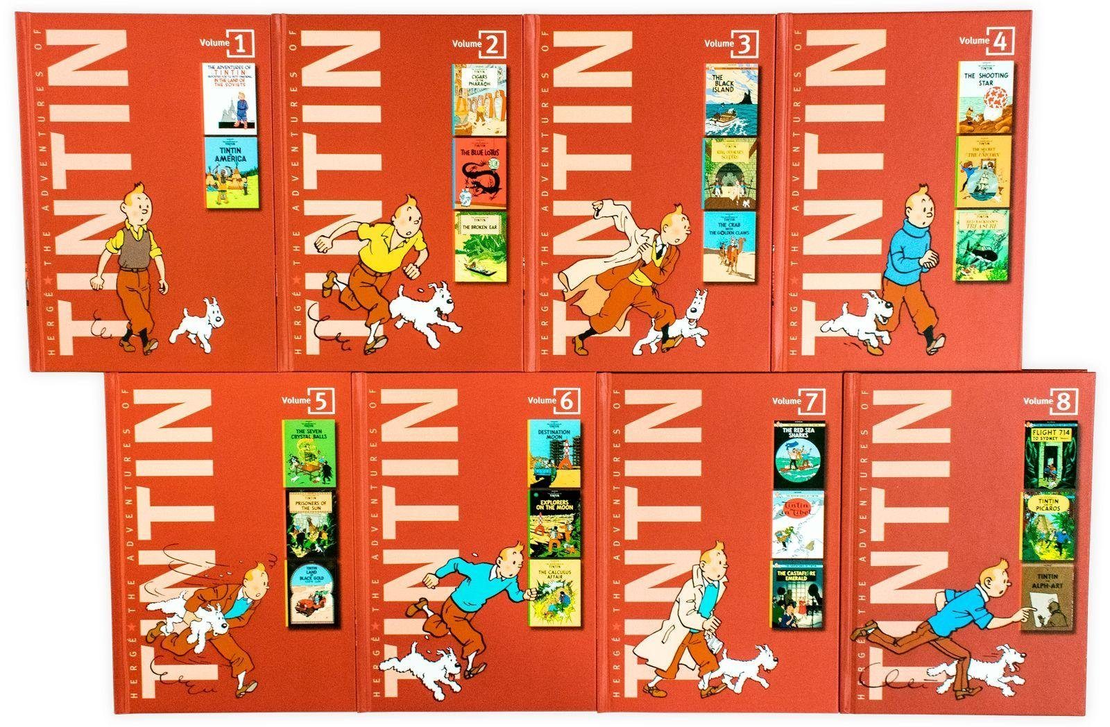 Adventures of Tintin by HergÃ©: Compact Edition – American Bookworm
