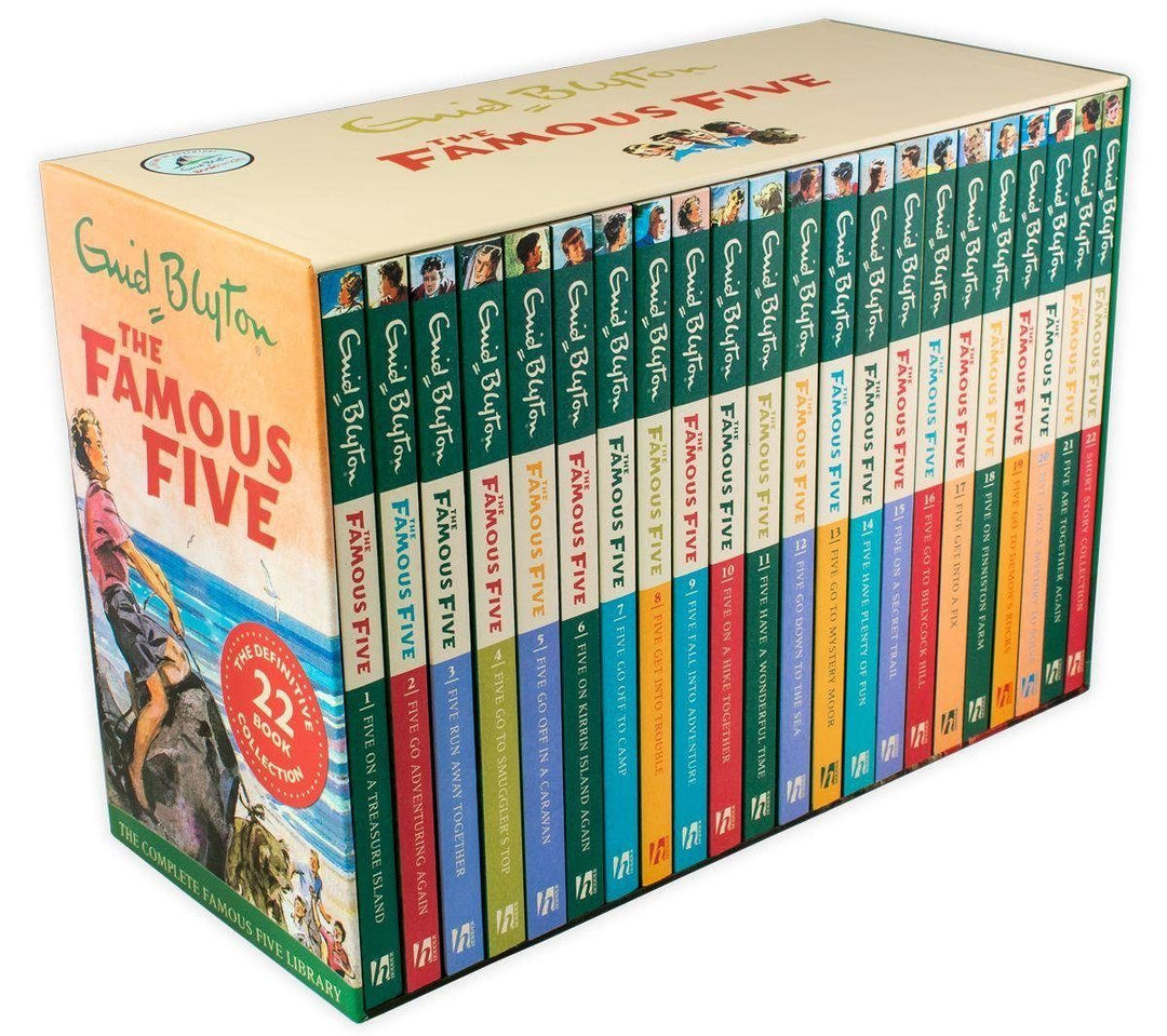 The Complete Famous Five Library 22 Books - Ages 9-14 - Paperback - Enid Blyton 9-14 Hodder