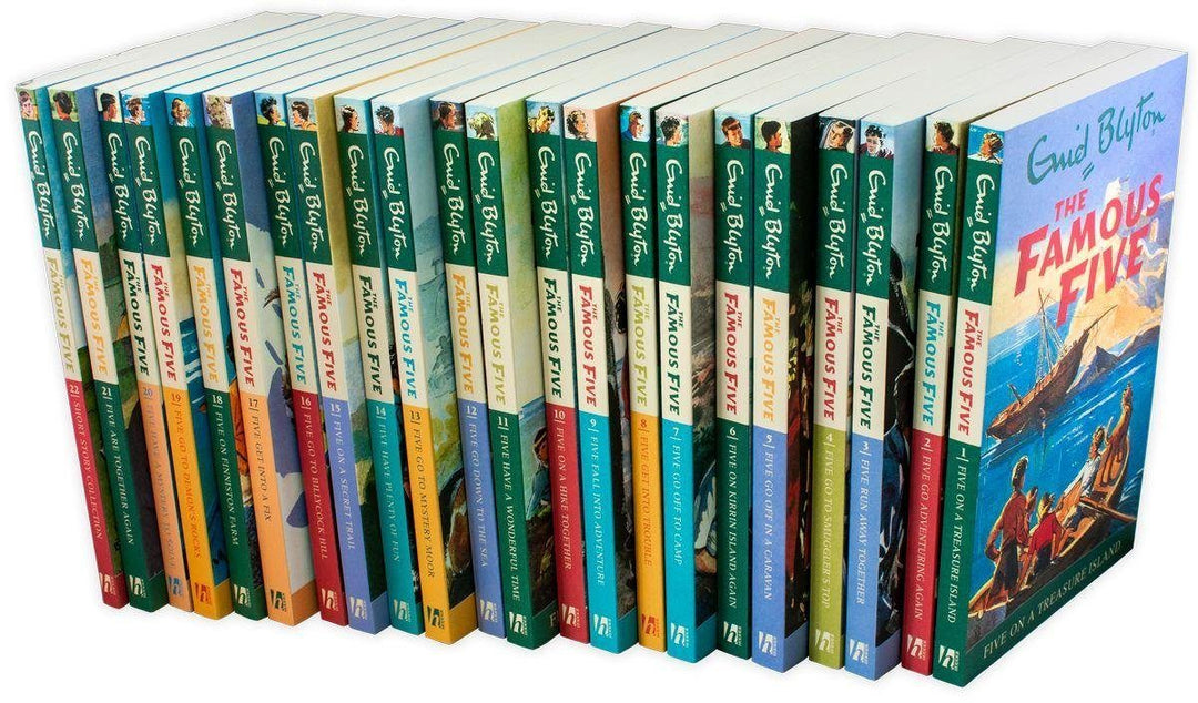 The Complete Famous Five Library 22 Books - Ages 9-14 - Paperback - Enid Blyton 9-14 Hodder