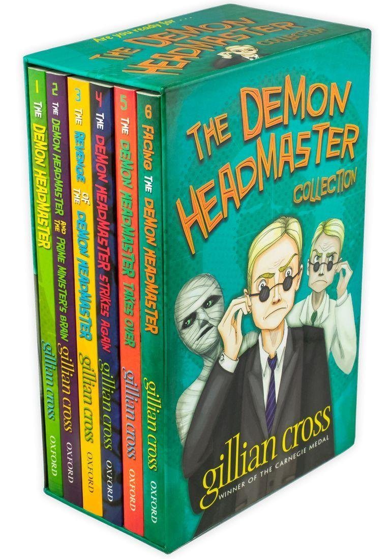 The Demon Headmaster Collection 6 Books Box Set - Fiction - Paperback - Gillian Cross 9-14 Oxford University