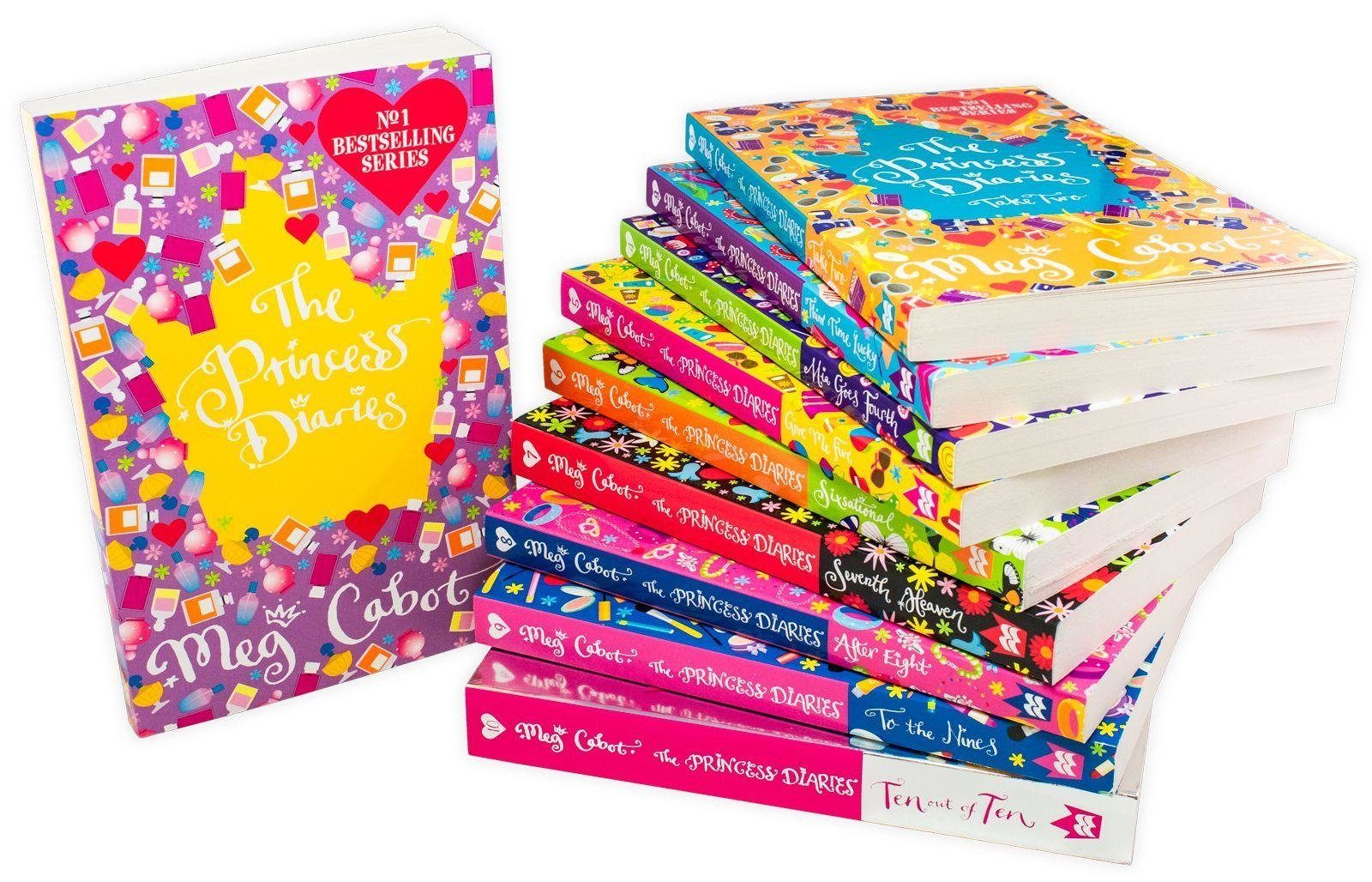 The Princess Diaries by Meg Cabot 10 Books Collection Set - Ages