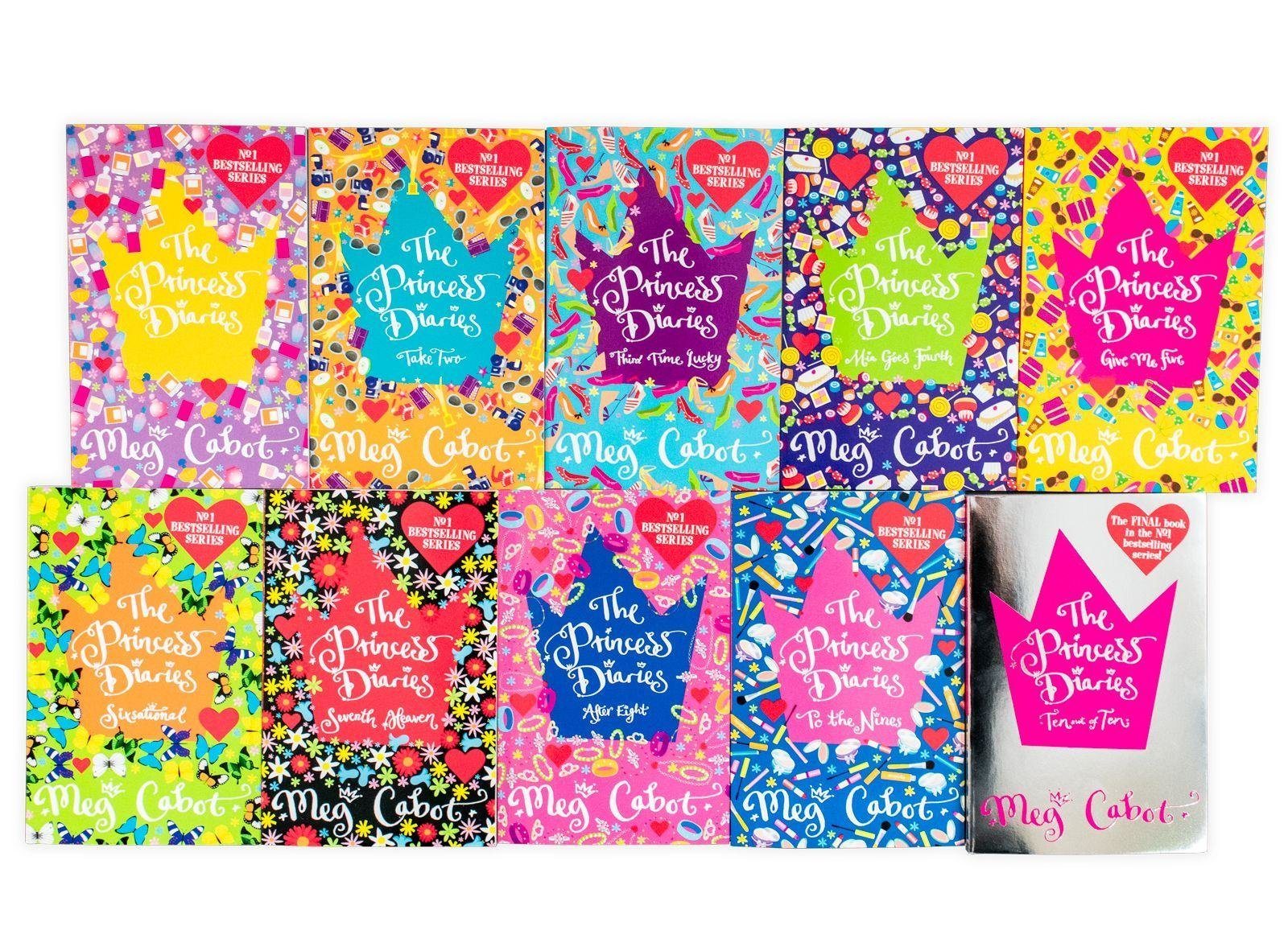 The Princess Diaries by Meg Cabot 10 Books Collection Set - Ages
