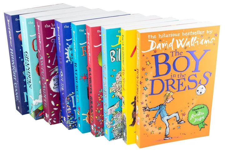 The World of David Walliams: Mega-tastic 9 Books Box Set 9-14 Harper Collins