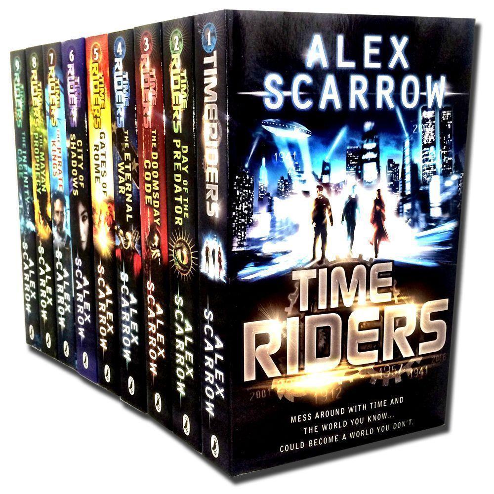 Time Riders 9 Book Collection - Ages 9-14 - Paperback - Alex Scarrow 9-14 Penguin