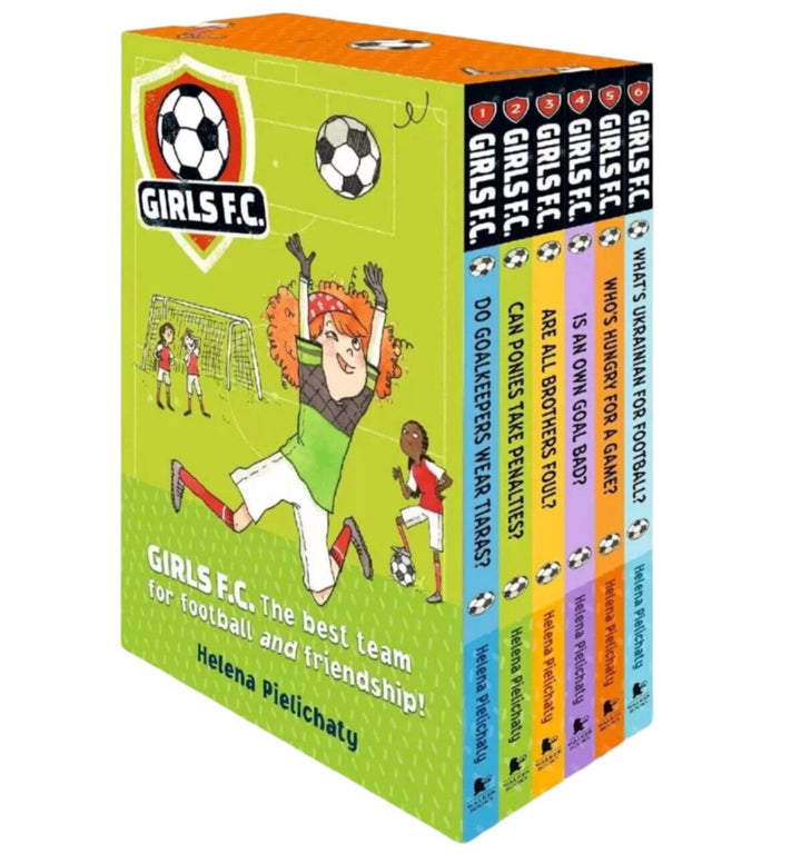 Girls F.C. Series By Helena Pielichaty: The Best Team For Football & Friendship! 6 Books Collection Box Set - Ages 9+ - Paperback
