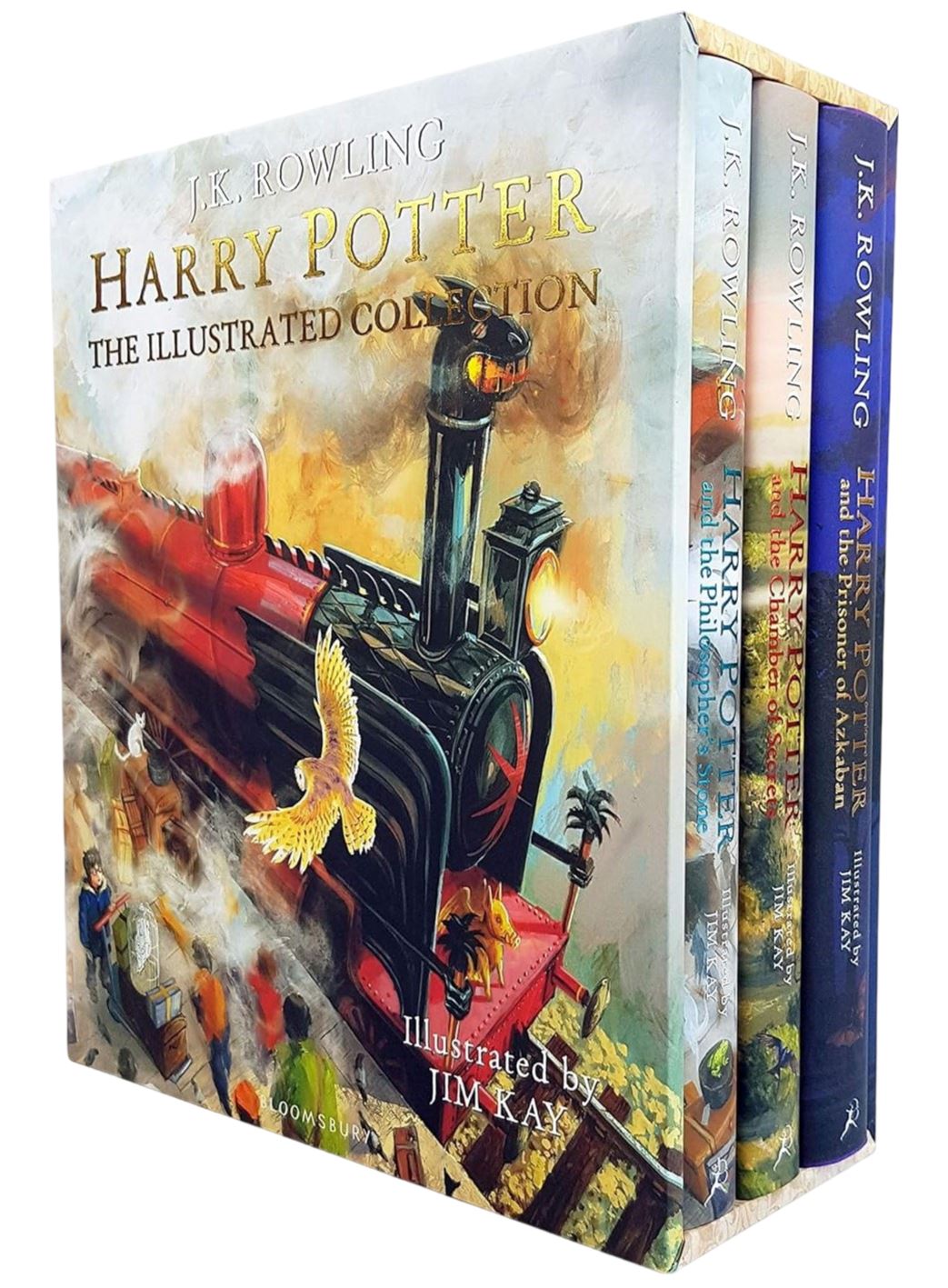 Harry Potter: The Illustrated Magical Classics By J.K. Rowling 3 Books Collection Box Set - Ages 7+ - Hardcover