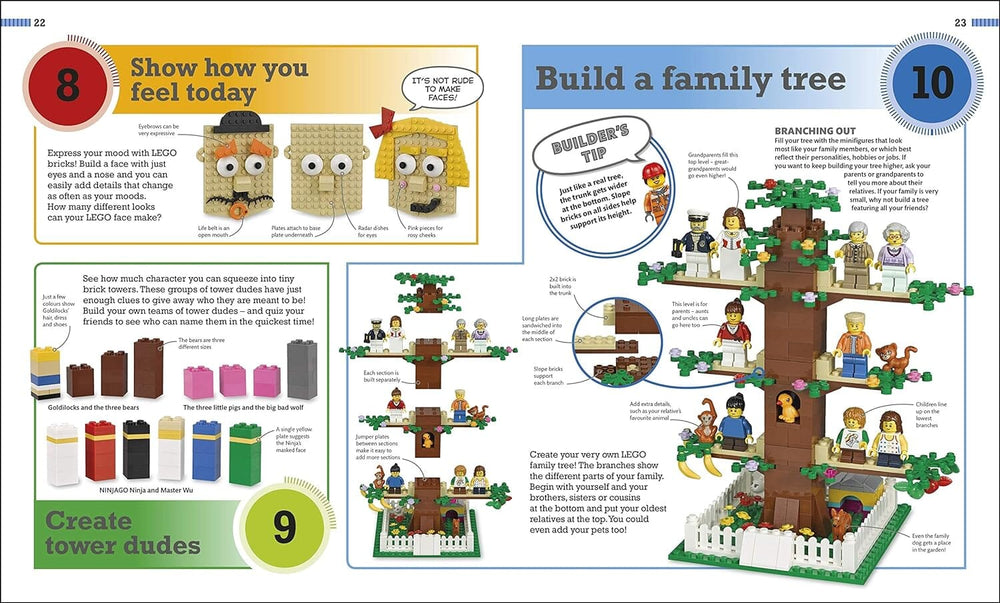 365 Things to Do with LEGO Bricks & LEGO Ideas By Simon Hugo & Tori Kosara 2 Books Collection Set - Ages 7-11 - Hardback 7-9 DK Children