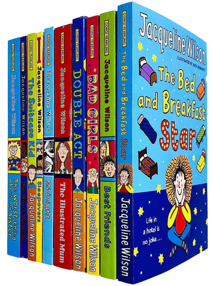 Jacqueline Wilson 10 Books Collection Set - Paperback - Age 9-14 9-14 Corgi Yearling