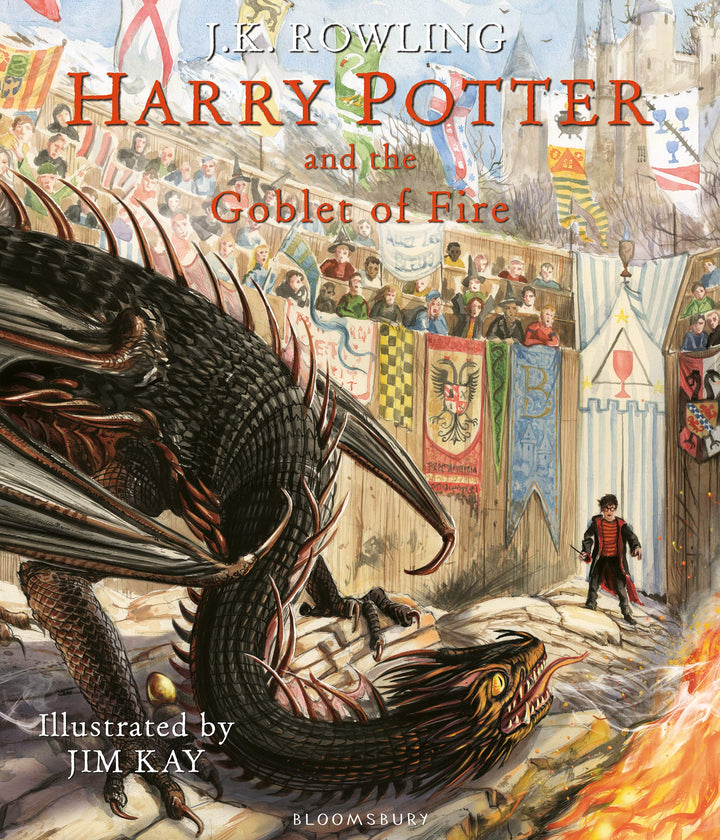 Harry Potter and the Goblet of Fire by J.K. Rowling Illustrated by Jim Kay - Age 9+ - Hardcover