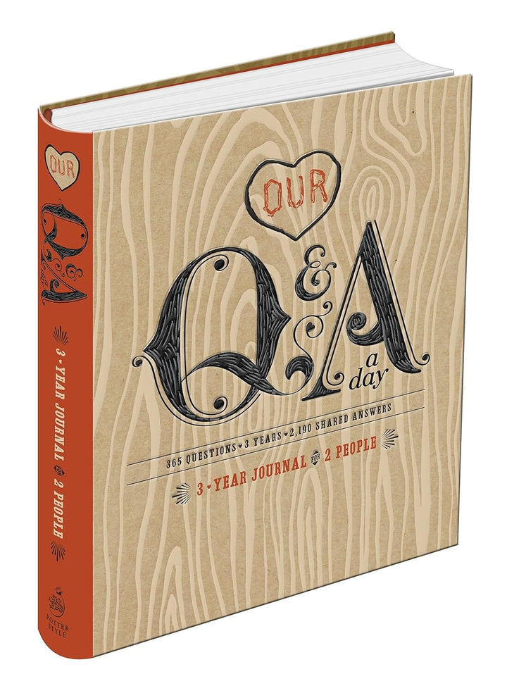 Our Q and A a Day: 3-Year Journal for 2 People by Potter Style - Non Fiction - Hardback