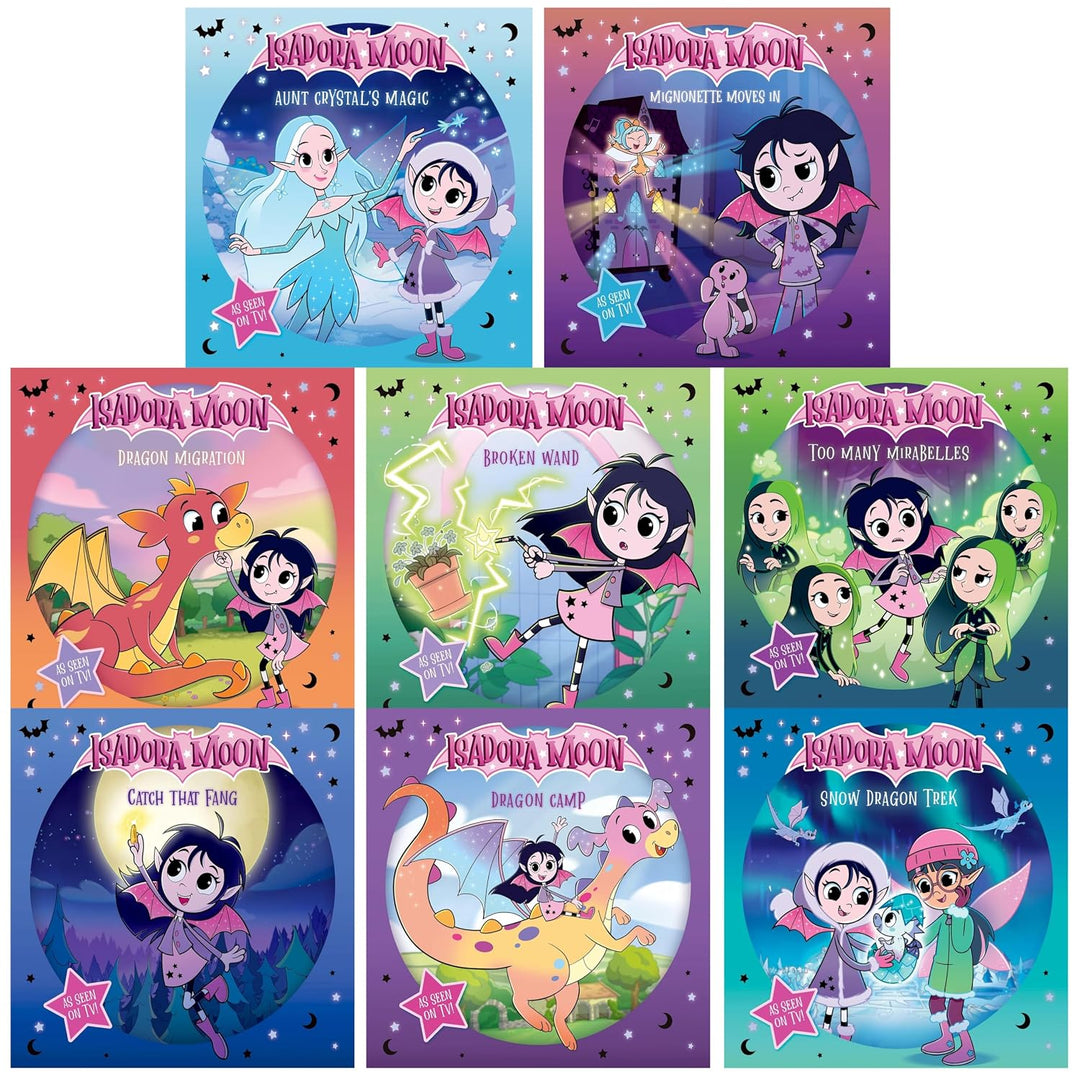 Isadora Moon Series (TV Tie In Range) by Harriet Muncaster 8 Picture Books Collection Set - Ages 4+ - Paperback