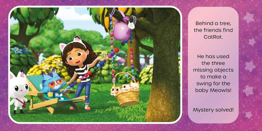 DreamWorks Official Gabby's Dollhouse Little Library 4 Books Collection Box Set - Ages 3+ - Board Book