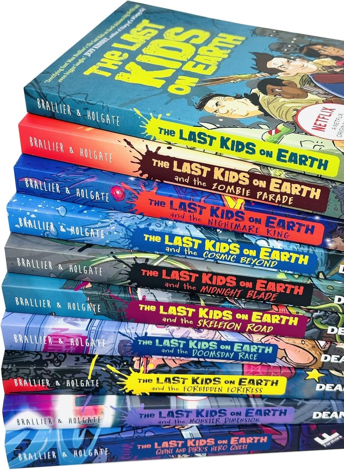 Last Kids on Earth Series by Max Brallier 10 Books Collection Set