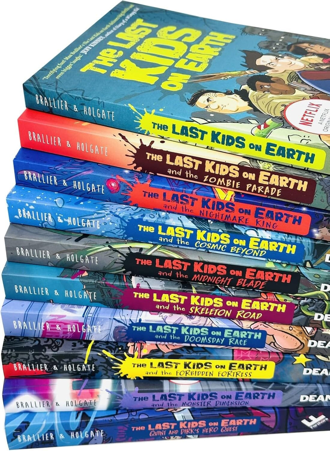 Last Kids on Earth Series by Max Brallier 10 Books Collection Set - Ages 8-12 - Paperback
