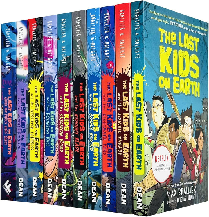 Last Kids on Earth Series by Max Brallier 10 Books Collection Set - Ages 8-12 - Paperback