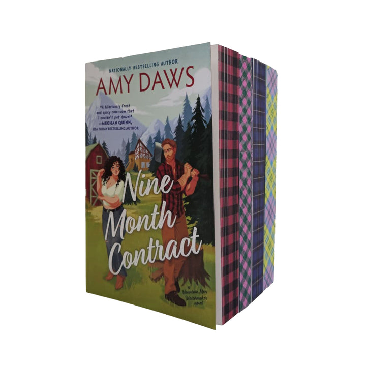 Mountain Men Matchmaker Series by Amy Daws 4 Book Sprayed Edges Collection Set - Fiction - Paperback