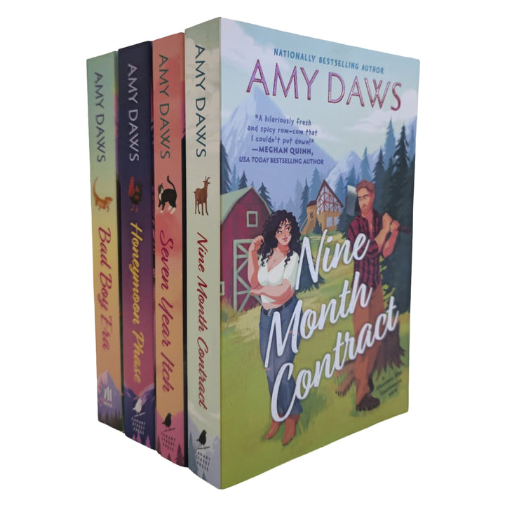 Mountain Men Matchmaker Series by Amy Daws 4 Book Sprayed Edges Collection Set - Fiction - Paperback
