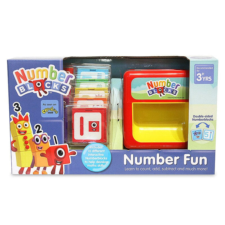 Numberblocks Number Fun (Includes 10 Number Blocks) By Trends UK - Ages 3+ - Educational Toys