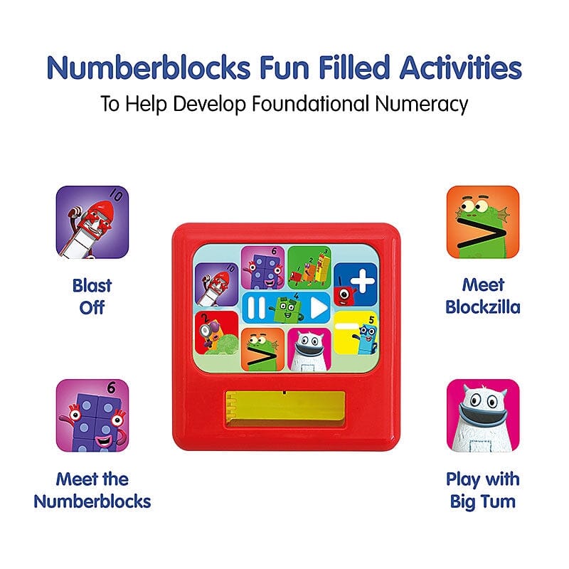 Numberblocks Number Fun (Includes 10 Number Blocks) By Trends UK - Ages 3+ - Educational Toys