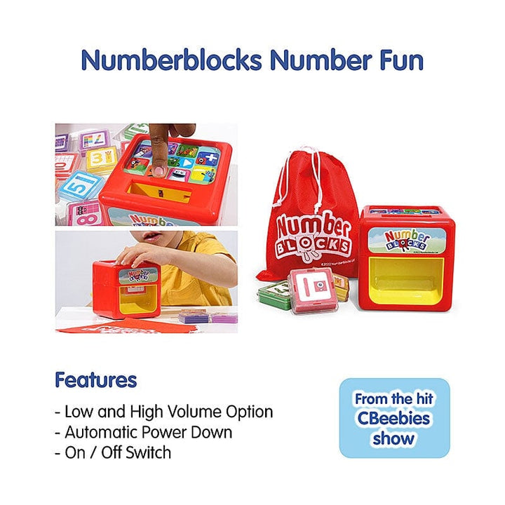 Numberblocks Number Fun (Includes 10 Number Blocks) By Trends UK - Ages 3+ - Educational Toys