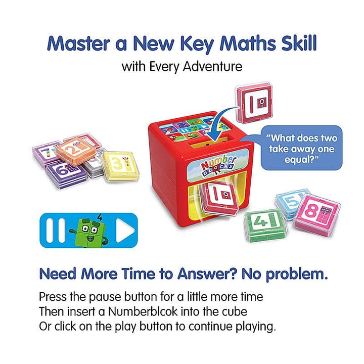 Numberblocks Number Fun (Includes 10 Number Blocks) By Trends UK - Ages 3+ - Educational Toys