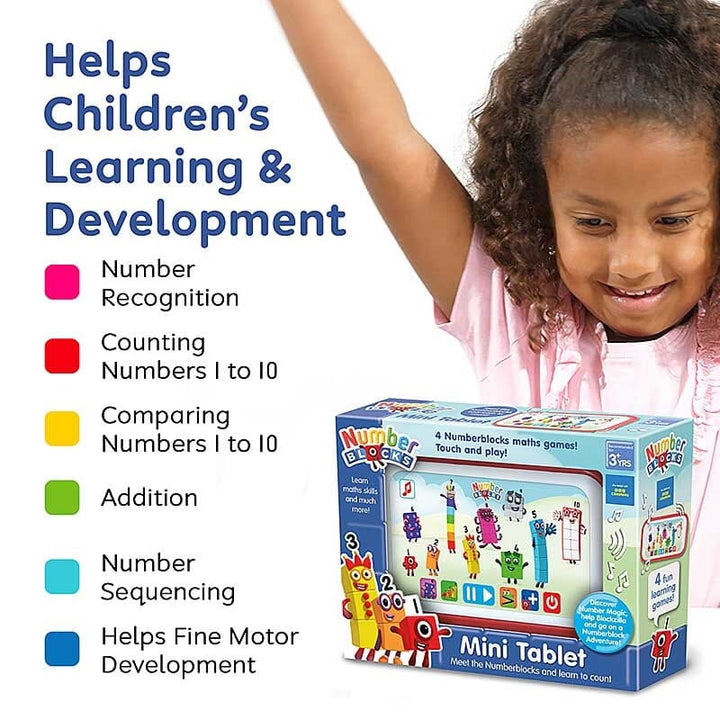Numberblocks Mini Tablet - Ages 3+ - Educational Toy