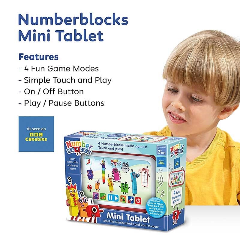 Numberblocks Mini Tablet - Ages 3+ - Educational Toy