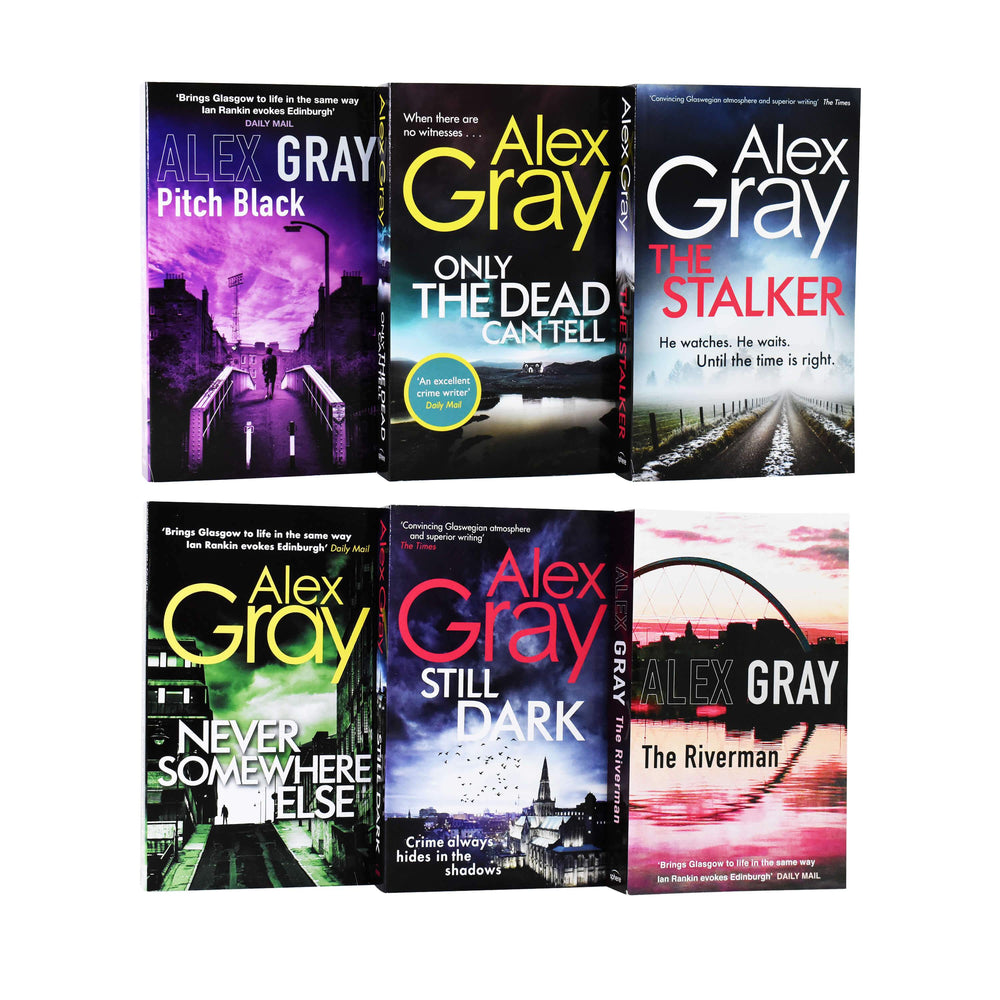 Alex Gray DSI William Lorimer Series 6 Books Collection Set - Paperback - Fiction Young Adult Sphere