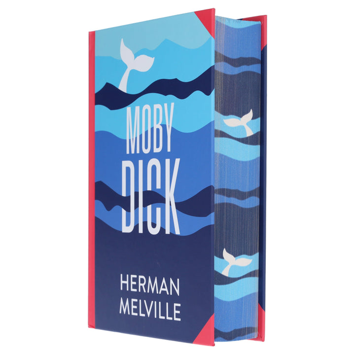 Moby Dick by Herman Melville - Fiction - Sprayed Edge Hardback