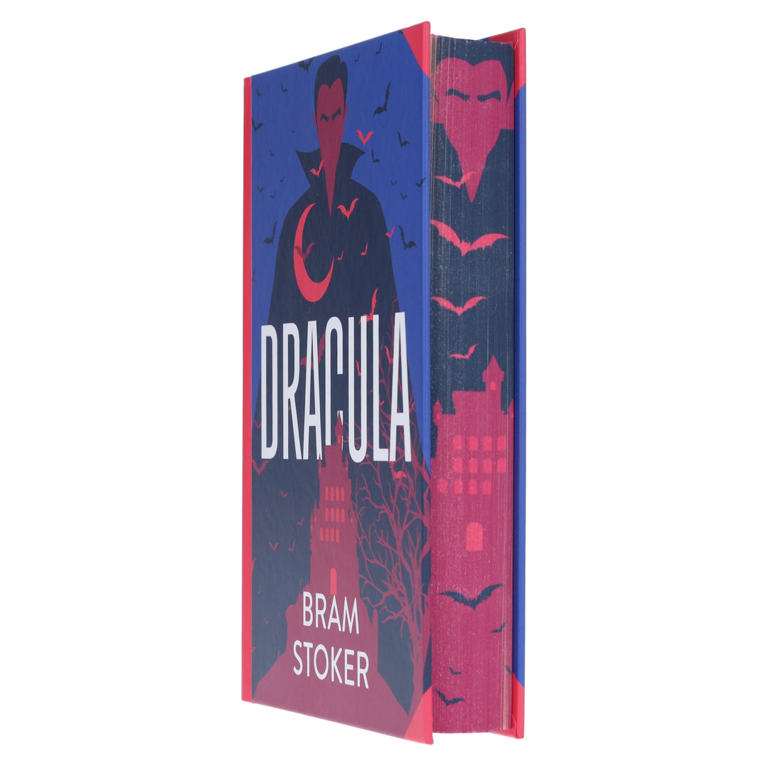 Dracula by Bram Stoker - Fiction - Sprayed Edges Hardback