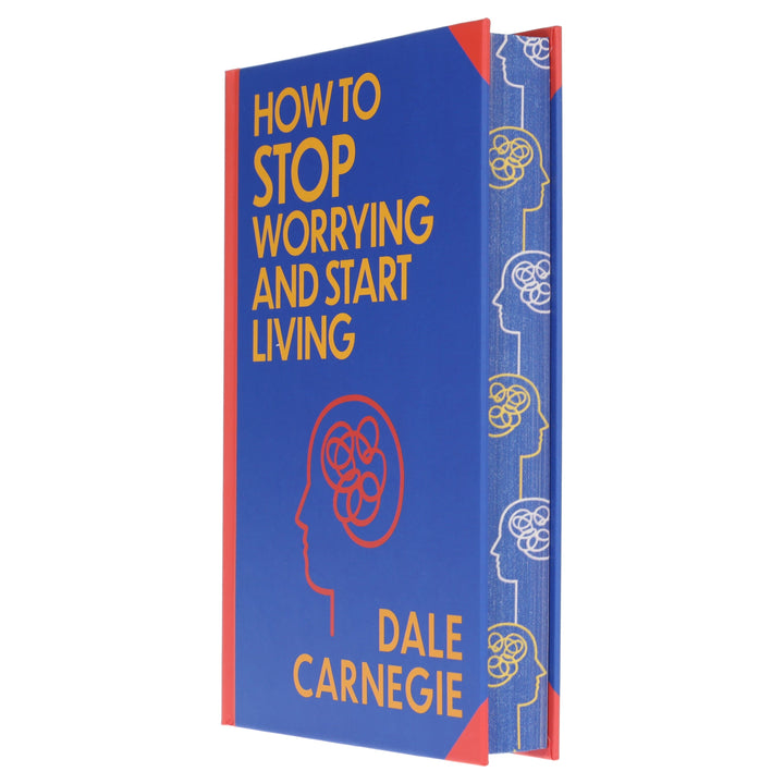 How to Stop Worrying and Start Living by Dale Carnegie - Non Fiction - Sprayed Edges Hardback