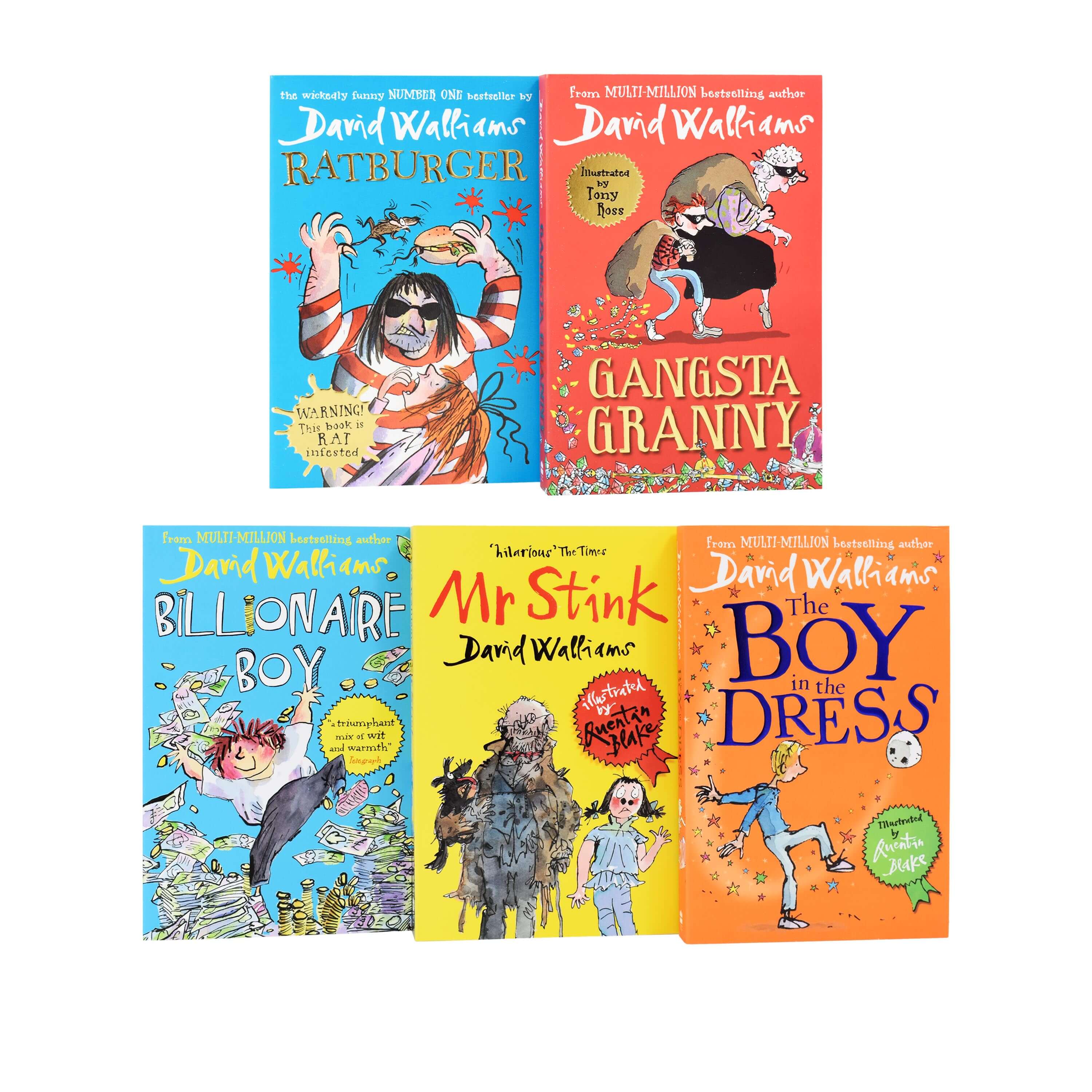 The World of David Walliams - 5 Books – American Bookworm