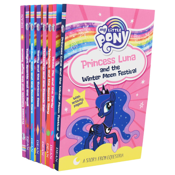 A*a様 My Little Pony 英語 洋書14冊セット My Little Pony 8 Books (A Story From Equestria) - Ages 5-7