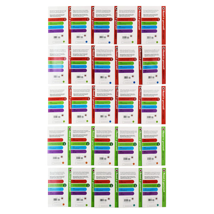 Read It Yourself With Ladybird (Level 1-4) 50 Books - Ages 5-7 - Paperback