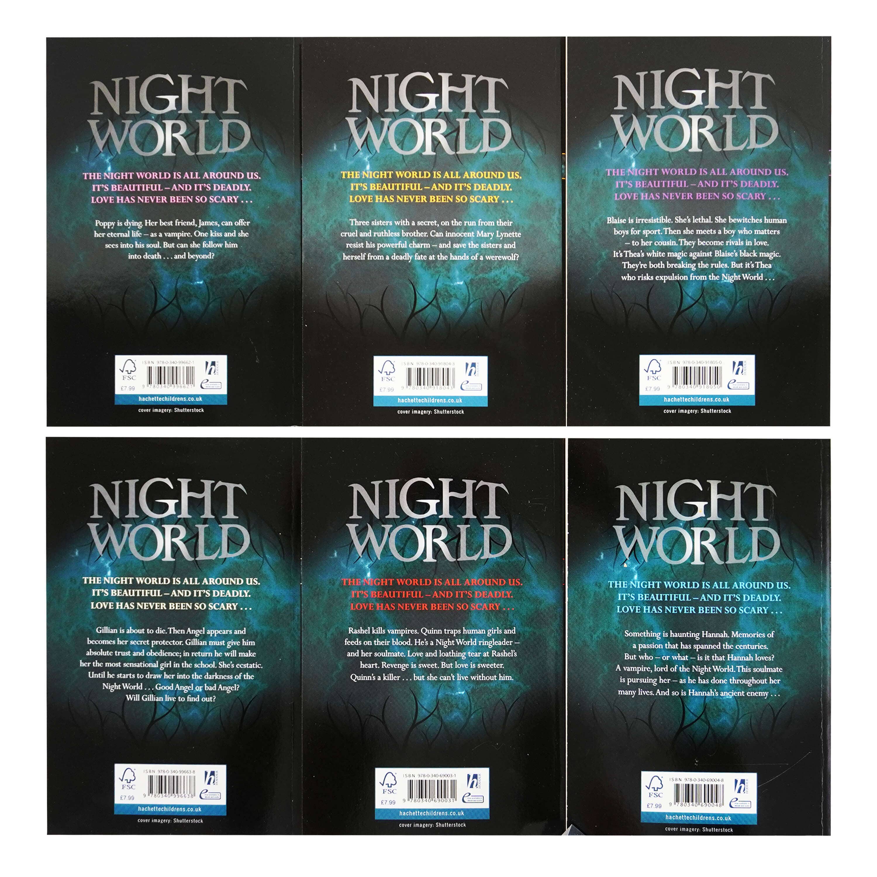 Night World Series by L J Smith 6 Books Collection Box Set - Ages