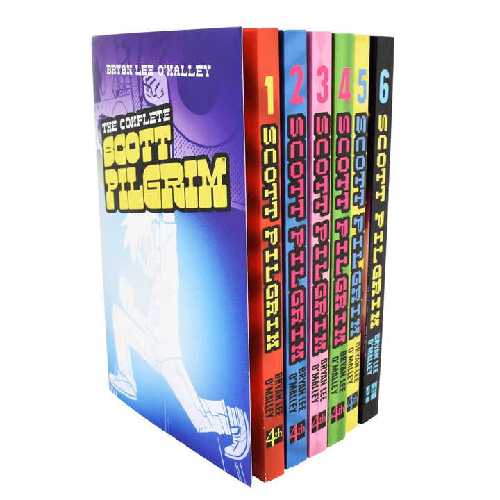 Scott Pilgrim 6 Books Collection by Bryan Lee O'malley - Young Adult - Paperback Young Adult 4th Estate