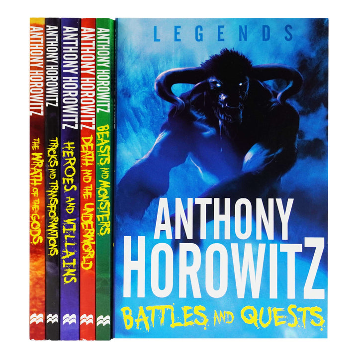 Anthony Horowitz Legends 6 Books Collection Set - Mystery - Ages 7-11 - Paperback 7-9 Pan Macmillan