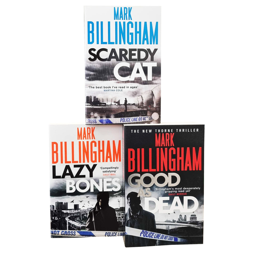 Tom Thorne Novels Series 3 Books Collection Set By Mark Billingham - Fiction - Paperback Fiction Sphere