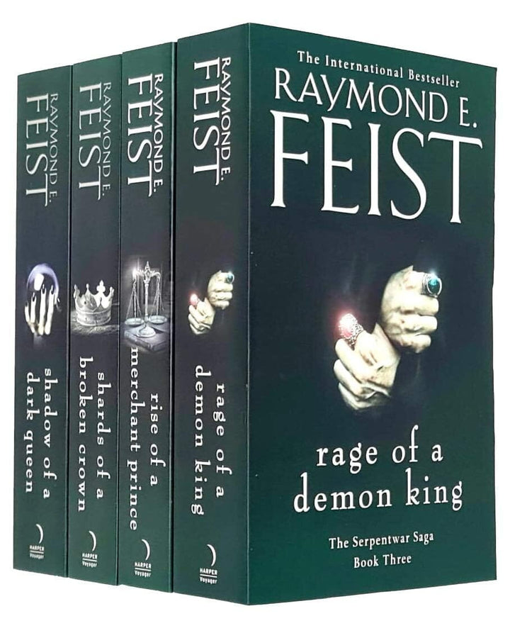 Riftwar Cycle: The Serpentwar Saga Series By Raymond E. Feist 4 Books Collection Set - Fiction - Paperback