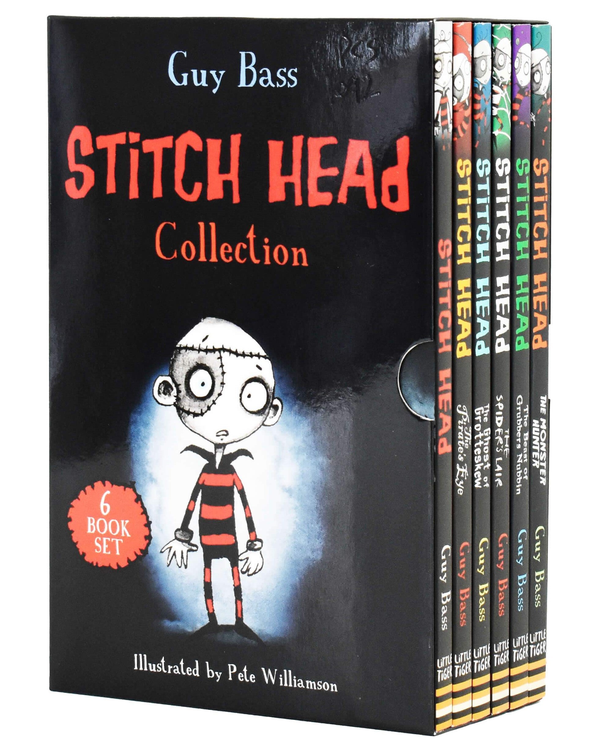 Stitch Head Series By Guy Bass 6 Books Collection Set - Ages 9-14 - Paperback