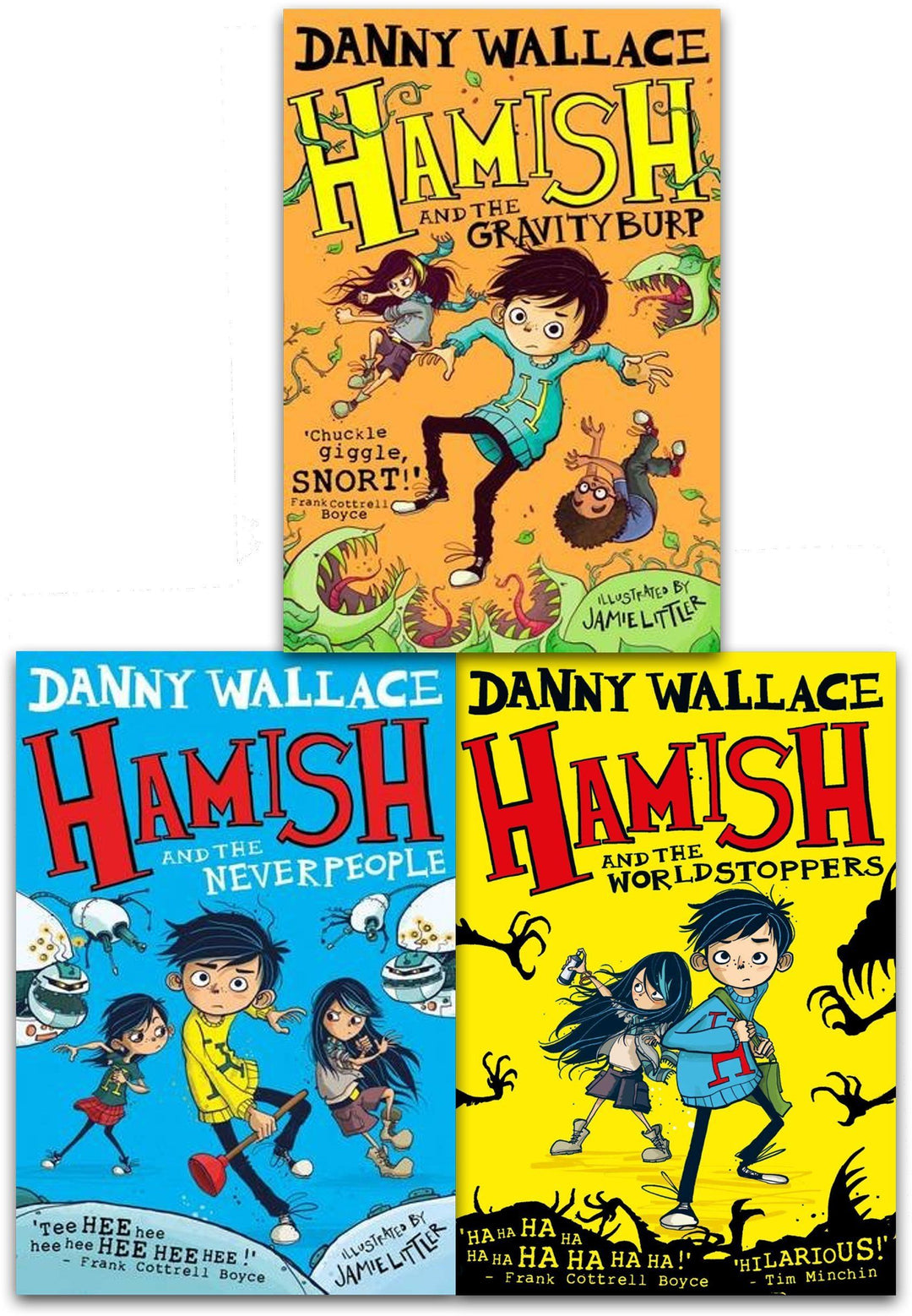 Danny Wallace Hamish 3 Books Collection Set - Ages 7-9 - Paperback 7-9 Simon & Schuster