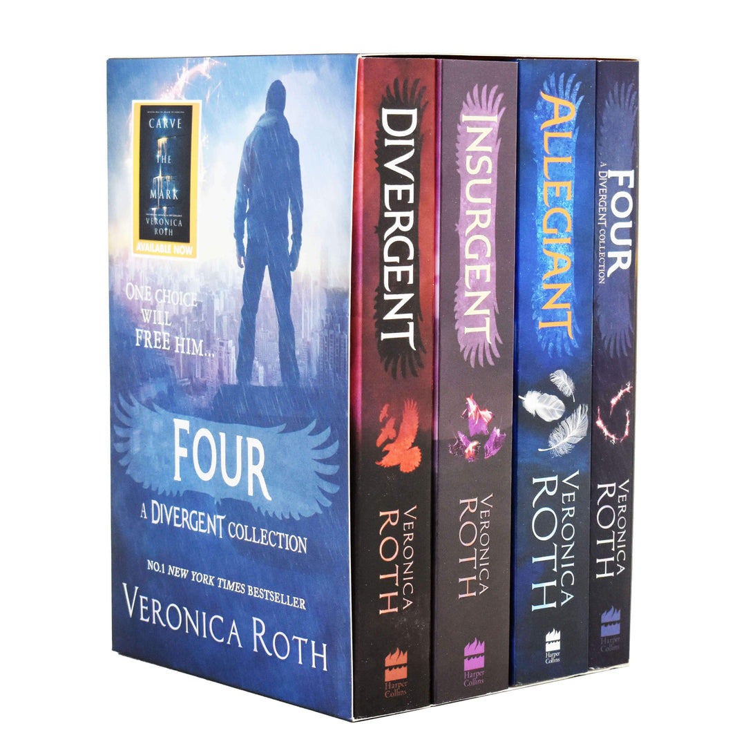 Divergent 4 Books Collection by Veronica Roth - Young Adult – Paperback Young Adult Harper Collins