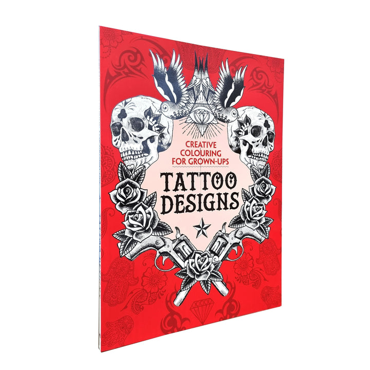 Tattoo Designs: Creative Colouring For Grown-UPS - Paperback Fiction Michael O'Mara Books Limited