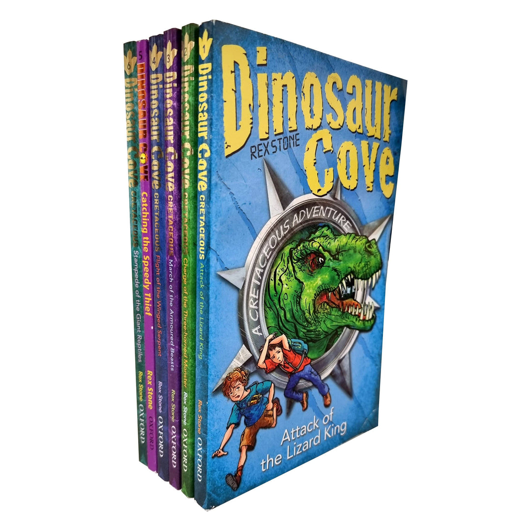 Dinosaur Cove Series 6 Books Collection Set By Rex Stone - Ages 7-9 - Paperback 7-9 Oxford University Press