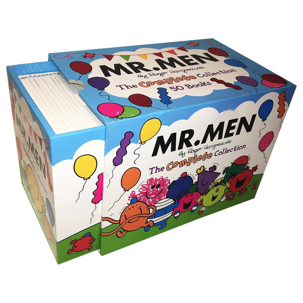 Mr Men Complete 50 Books Collection Box Set By Roger Hargreaves