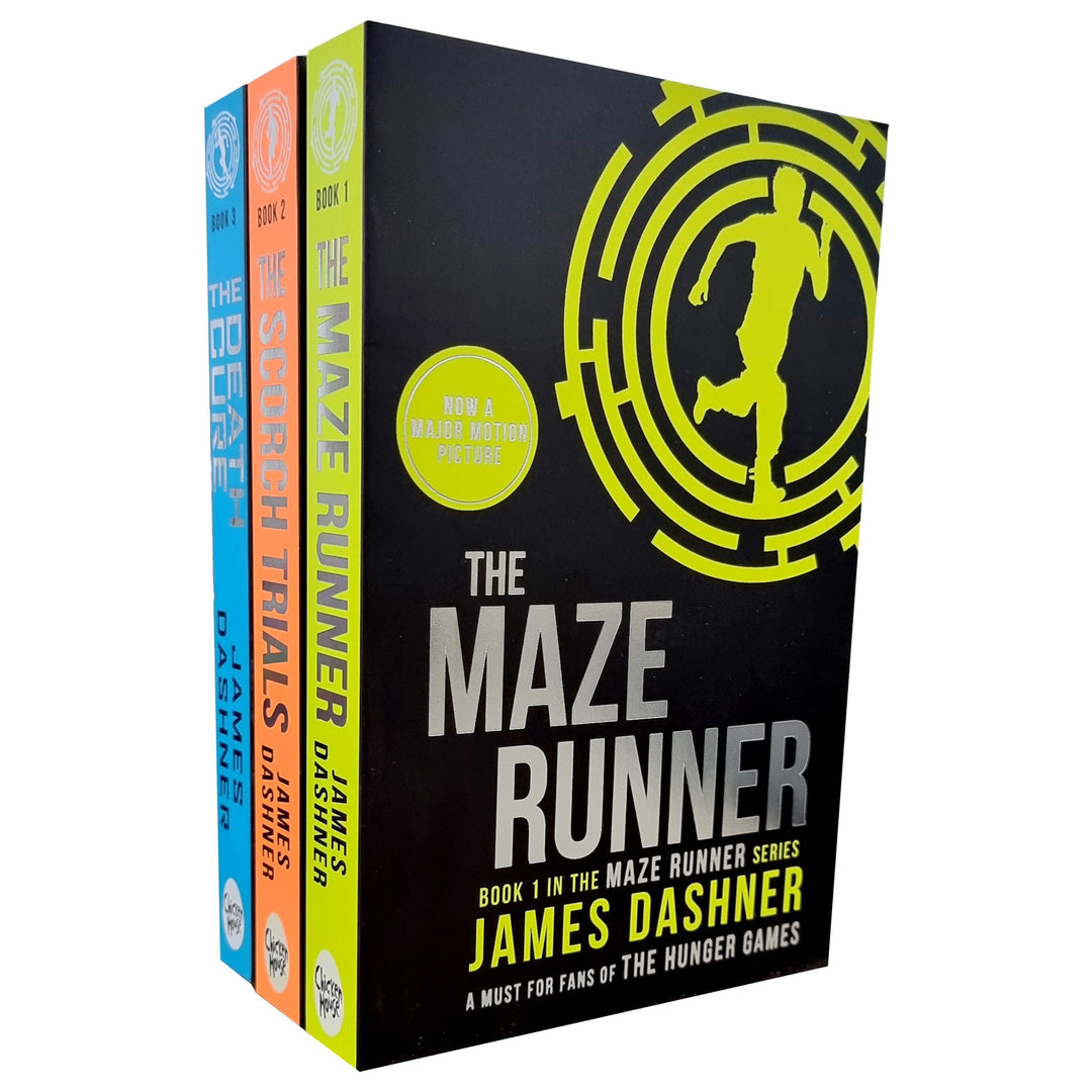 The Maze Runner Series 3 Books Collection Set By James Dashner - Ages 11+ - Paperback Young Adult Chicken House