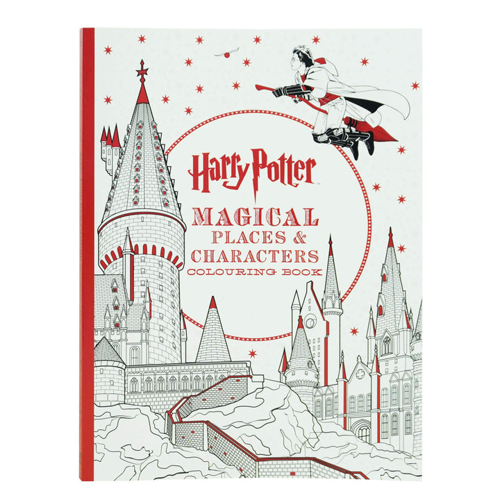 Harry Potter Colouring Magical Places & Characters Book By Warner Brothers - Ages 9-14 - Paperback 9-14 Studio Press