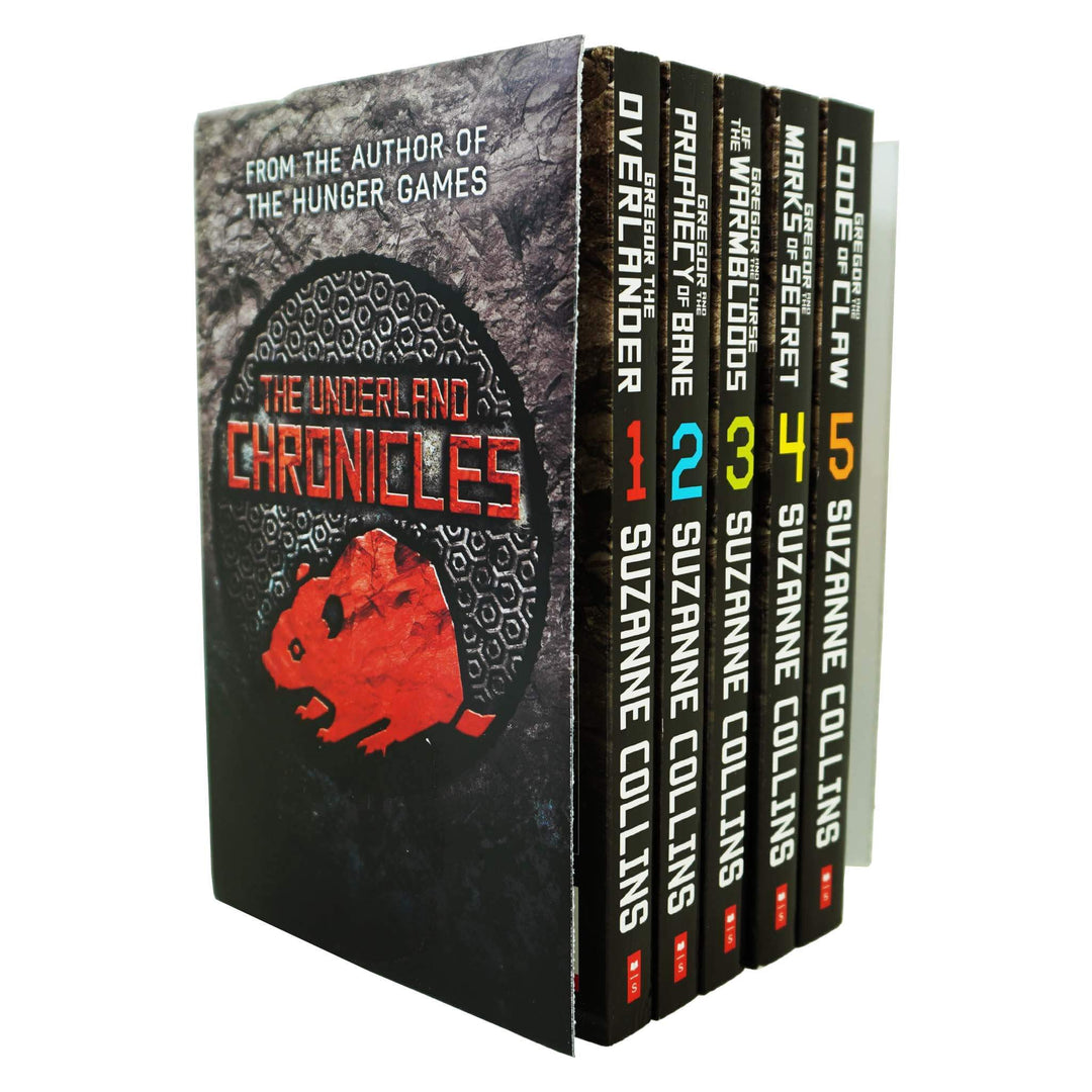 The Underland Chronicles 5 Books Set By Suzanne Collins - Ages 9-14 - Paperback 9-14 Scholastic