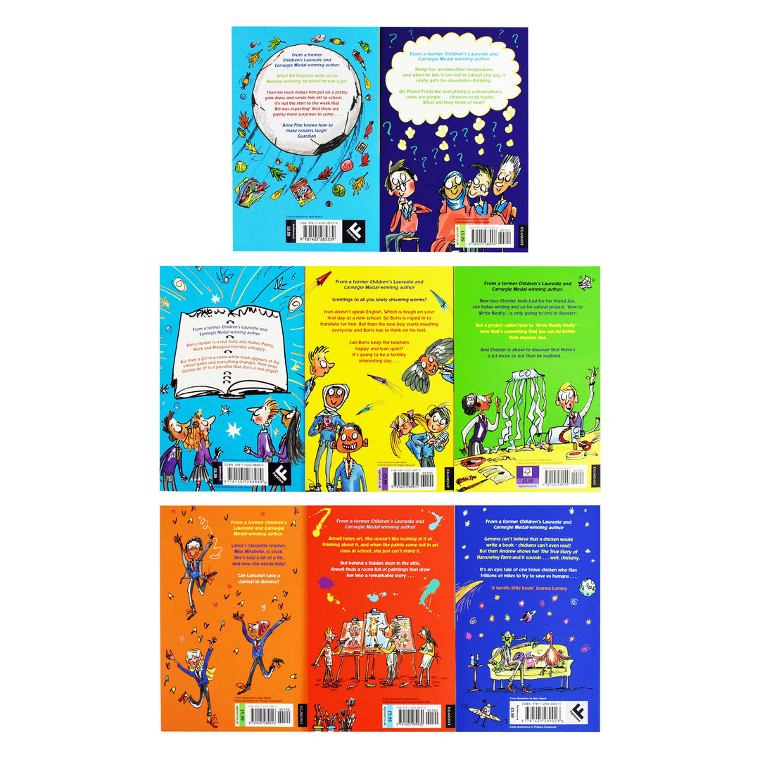 Anne Fine Collection 8 Books Set - Ages 7-12 - Paperback