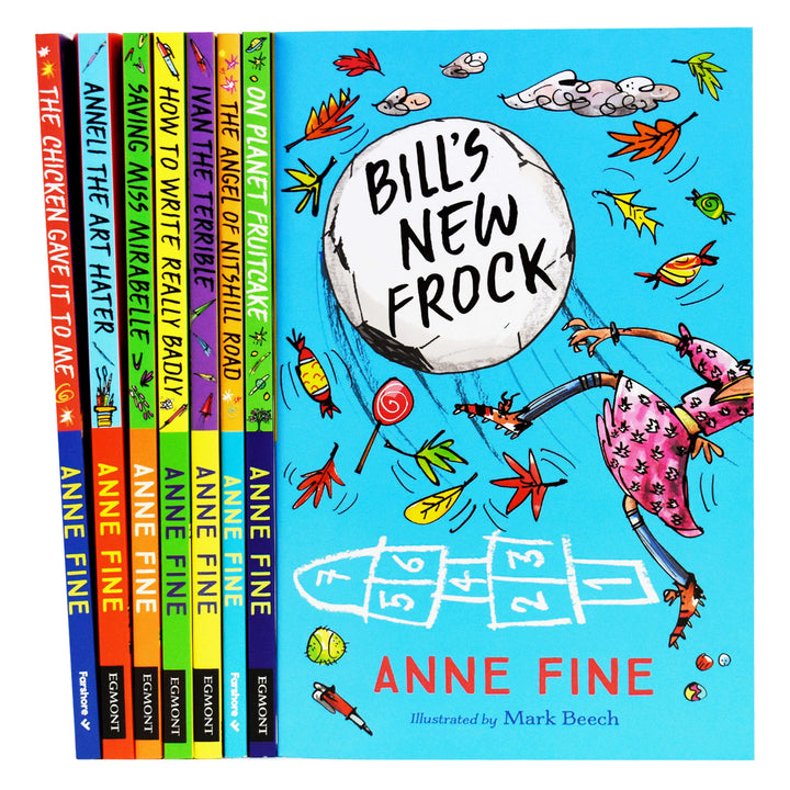 Anne Fine Collection 8 Books Set - Ages 7-12 - Paperback